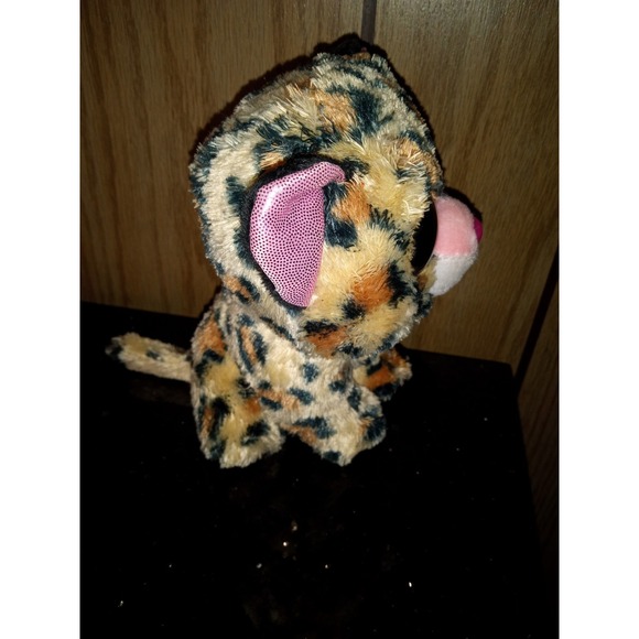 TY Beanie 9" SLUSH & Livvie Leopard 6" & Miyon Husky Dog Plush Stuffed Animal - Picture 11 of 16